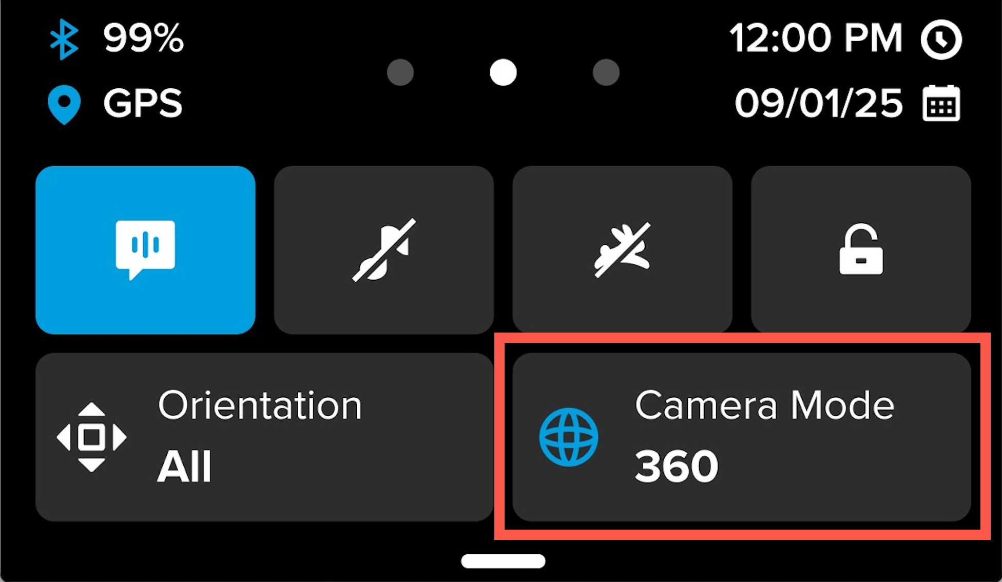 MAX2: Single Lens And 360 Modes Information