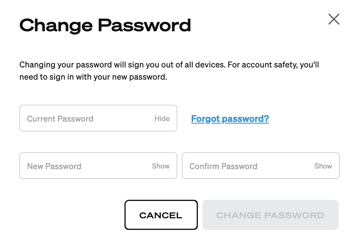 How Do I Change My GoPro Account Password?