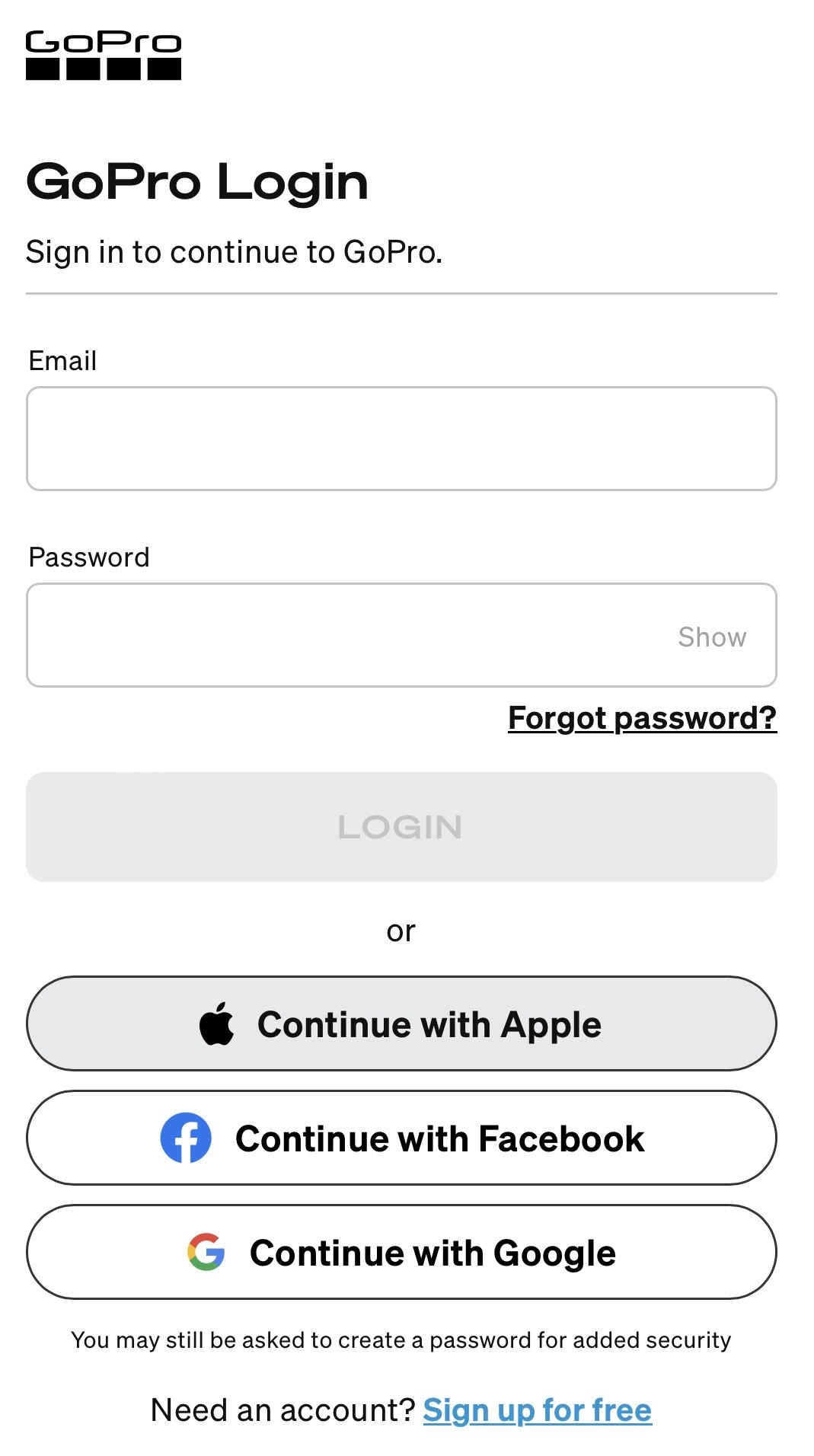 How Do I Change My GoPro Account Password?