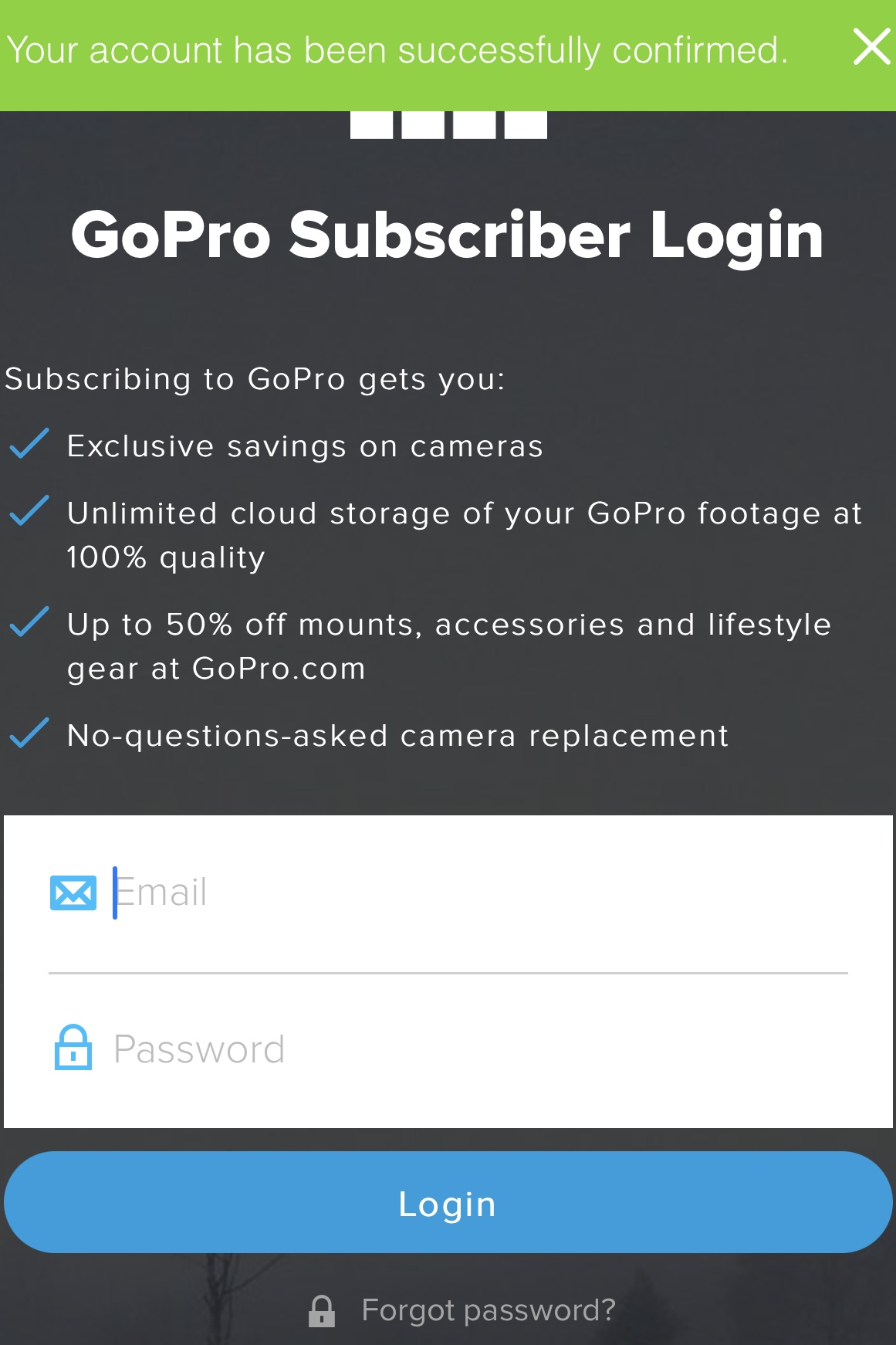 I Did Not Receive My GoPro Account Confirmation Email