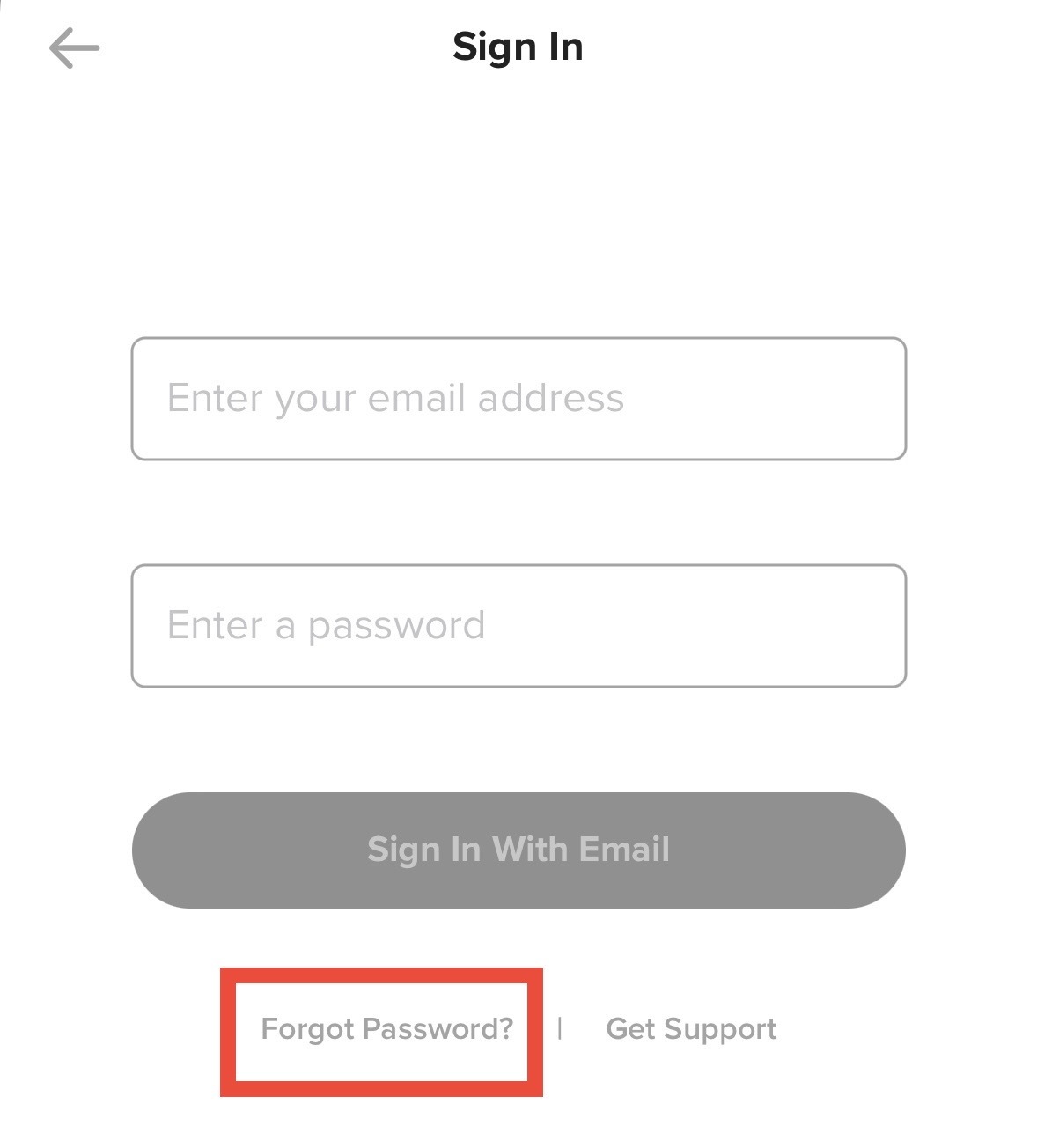 Reset Your GoPro Account Password