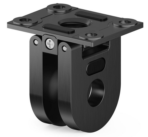 HERO12 Black：マウントフィンガー (1/4-20ねじ穴マウント付き)