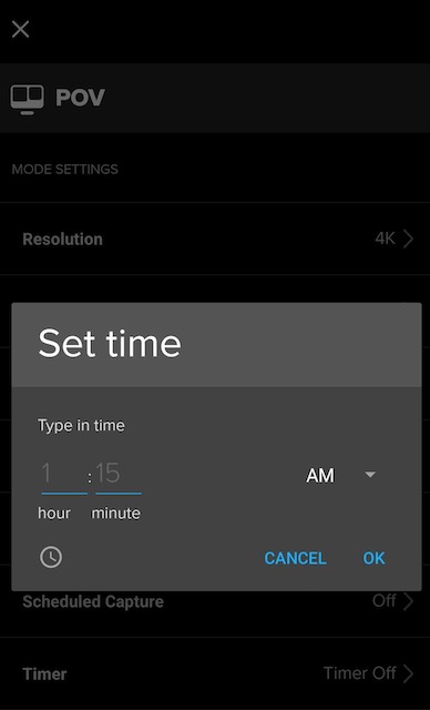 Scheduled Capture