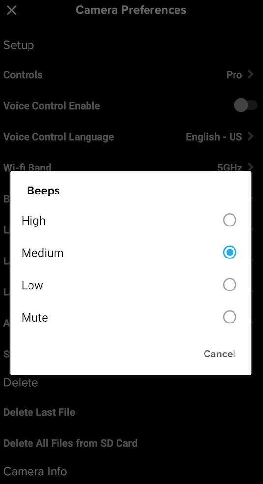 Camera Beeps Are Not Audible