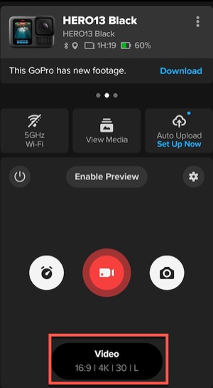 HERO13 Black: HyperView Information