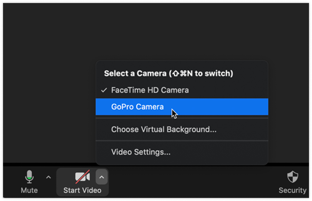 GoPro 网络摄像头信息和故障排除