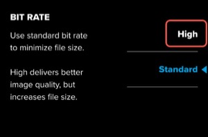 HERO13 Black: 10-Bit Log Encoding