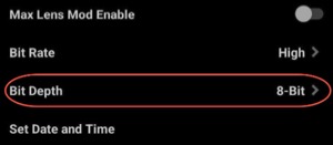 HERO13 Black: 10-Bit Log Encoding