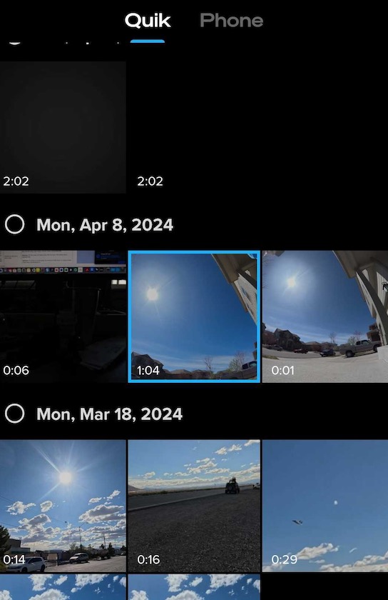 Quik (Mobile): How To View, Download, And Delete Media
