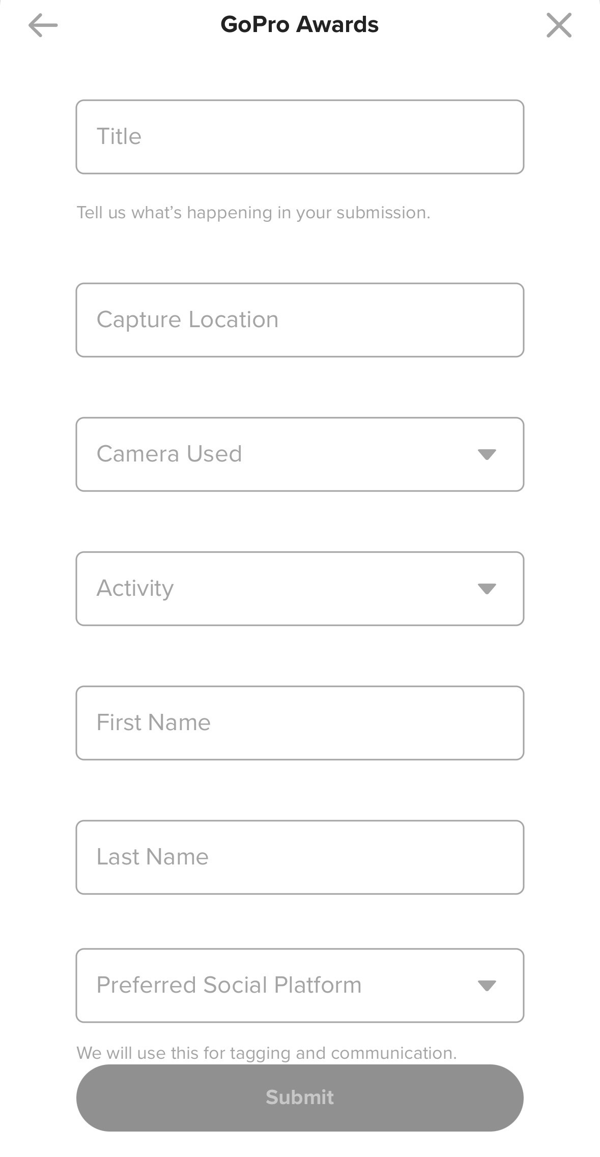 Informationen zu den GoPro Awards